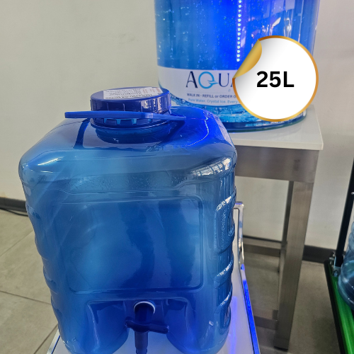 25L PET Blue Water Dispenser with Tap