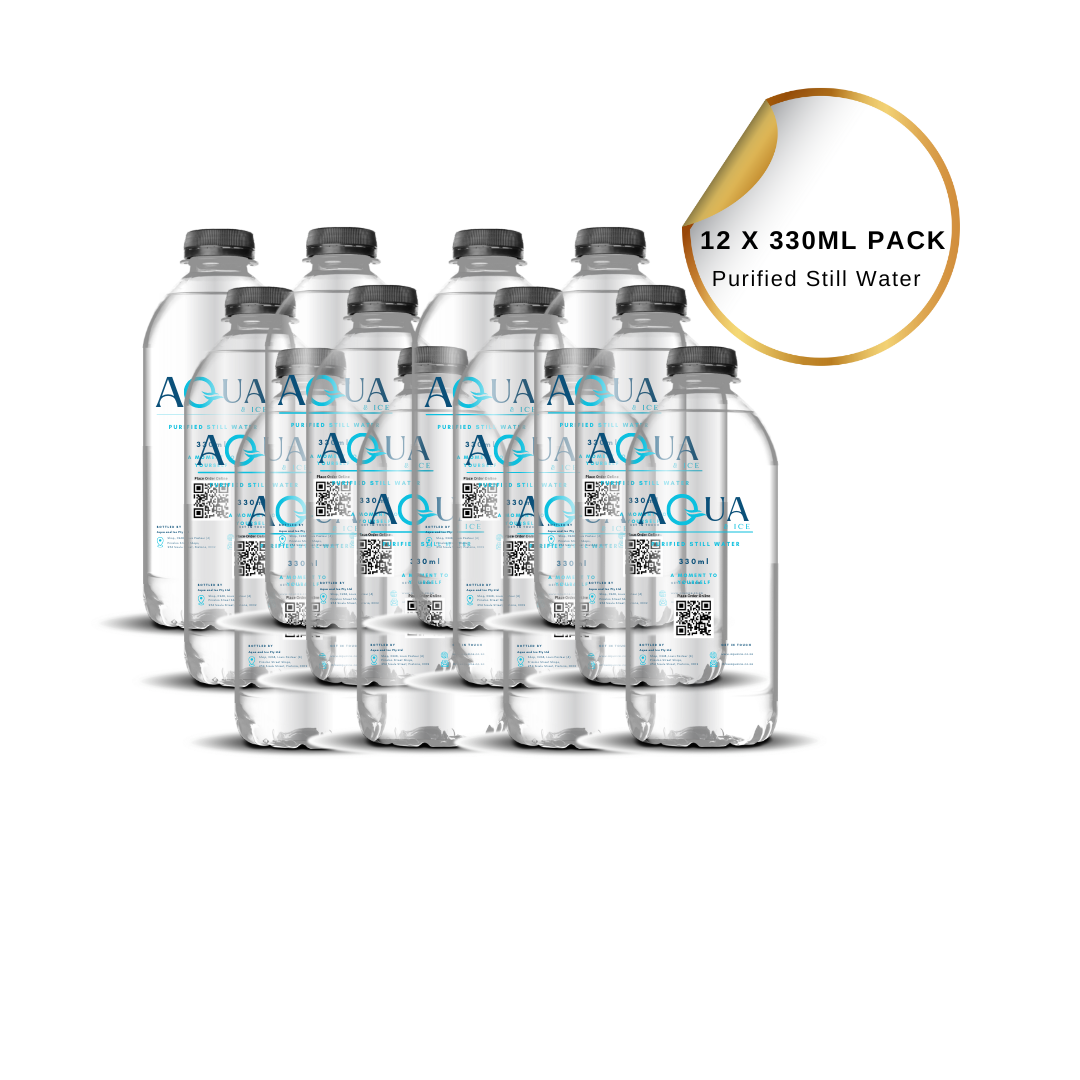 330ml Pack: Bottled Water – Aqua & Ice Water Shop