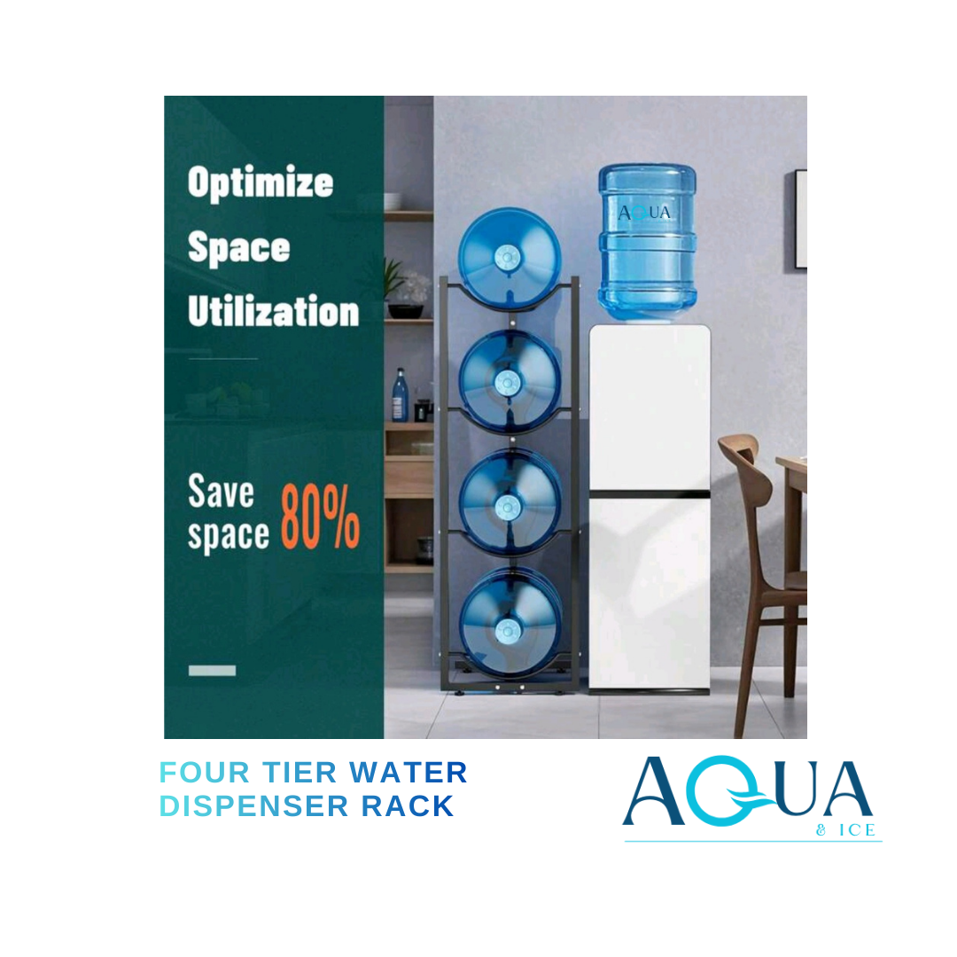 Four-Tier Water Dispenser Rack