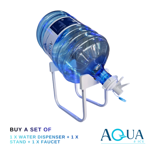 Water Dispenser + Stand + Water Faucet Set