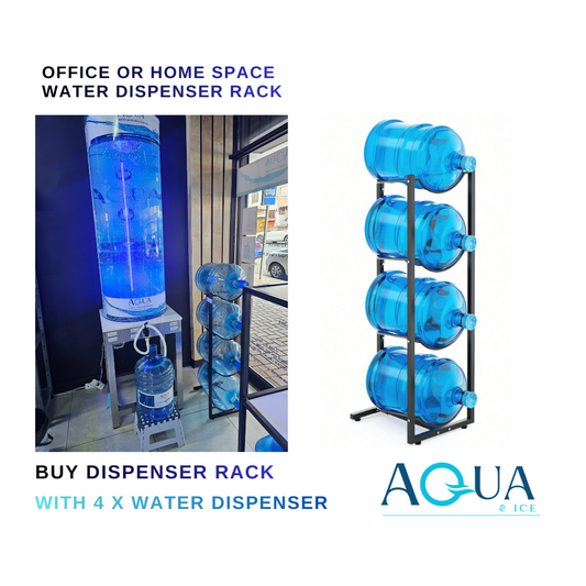 Four-Tier Water Dispenser Rack