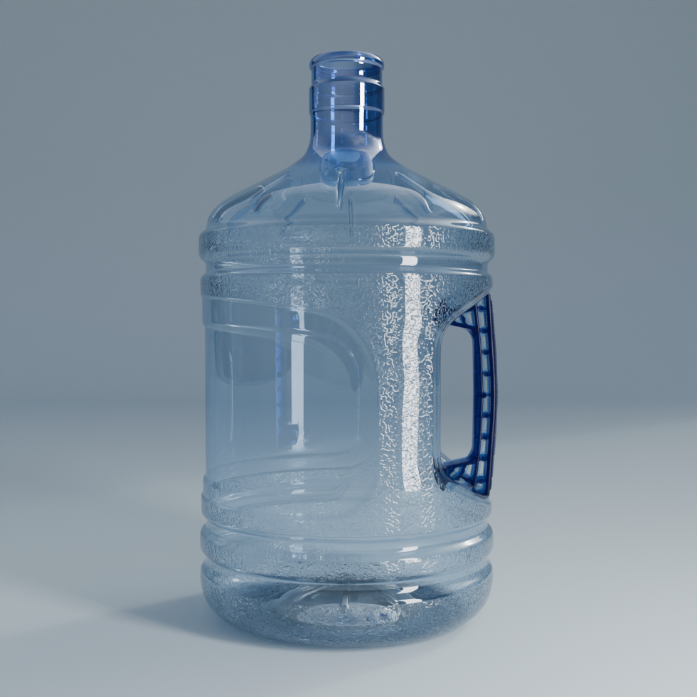 18.9L Water Dispenser Bottle: With Handle