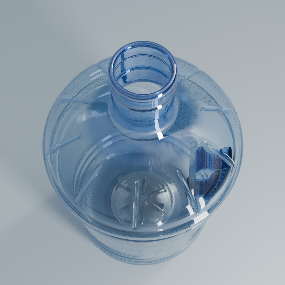 18.9L Water Dispenser Bottle: With Handle