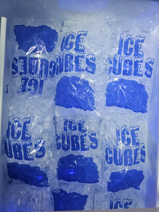 100 x 2kg Ice Cube Bags